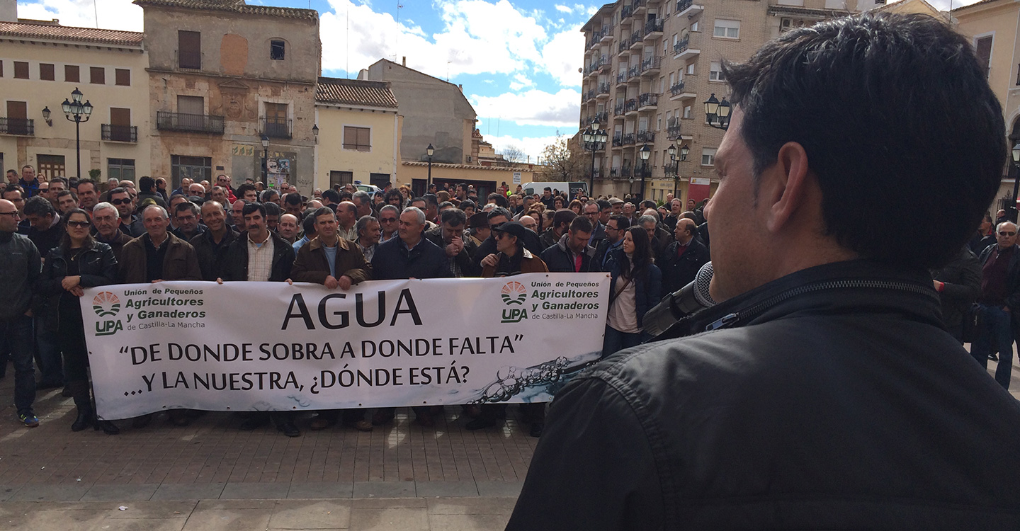 UPA CLM recuerda el papel crucial de los agricultores en la gestión de los recursos hídricos