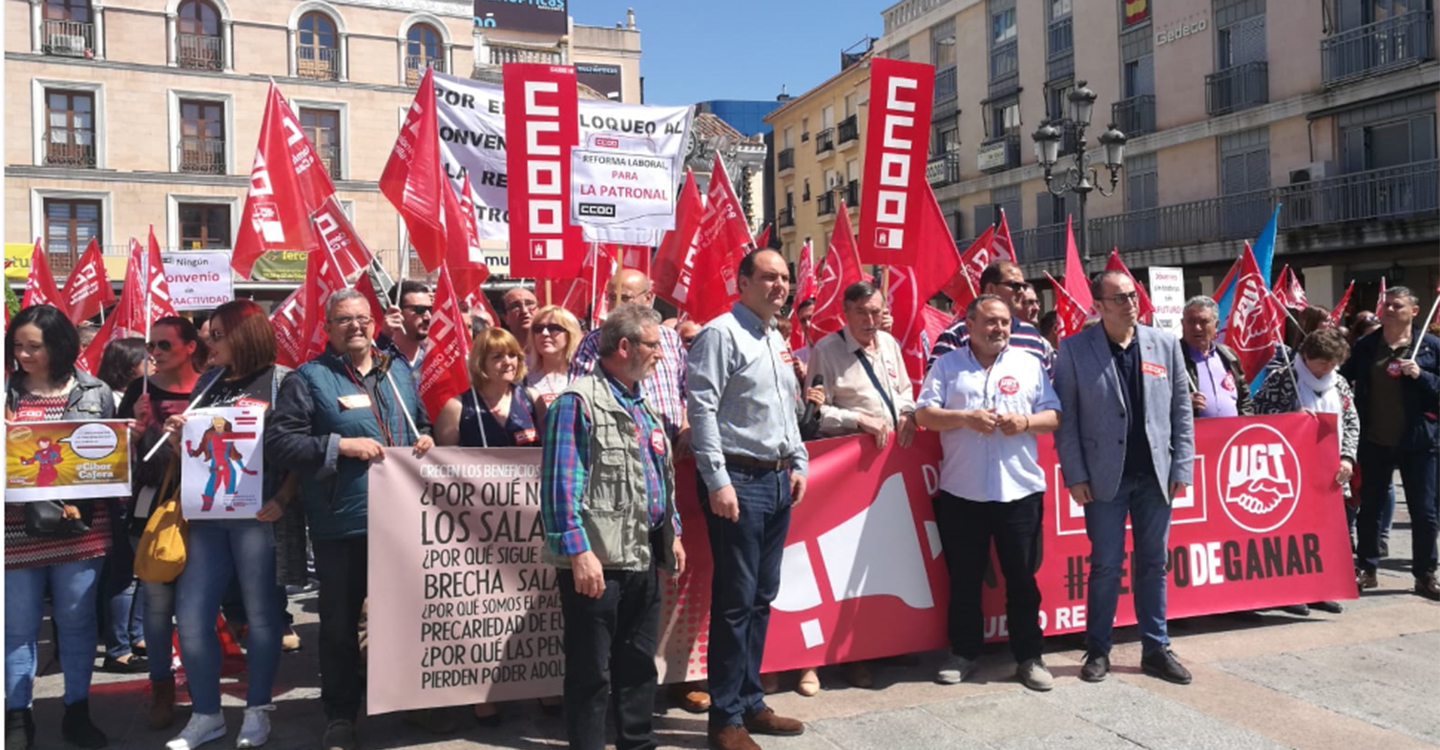 De la Rosa exige a la patronal “que cumpla con el papel que le corresponde” y advierte que “si no hay acuerdo se mantendrá el conflicto”