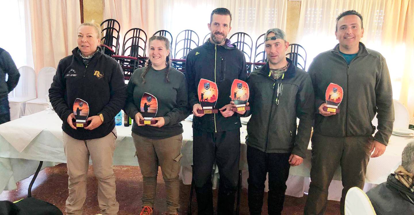 Miguel Ángel Hernández García, campeón provincial de caza menor con perro en Albacete