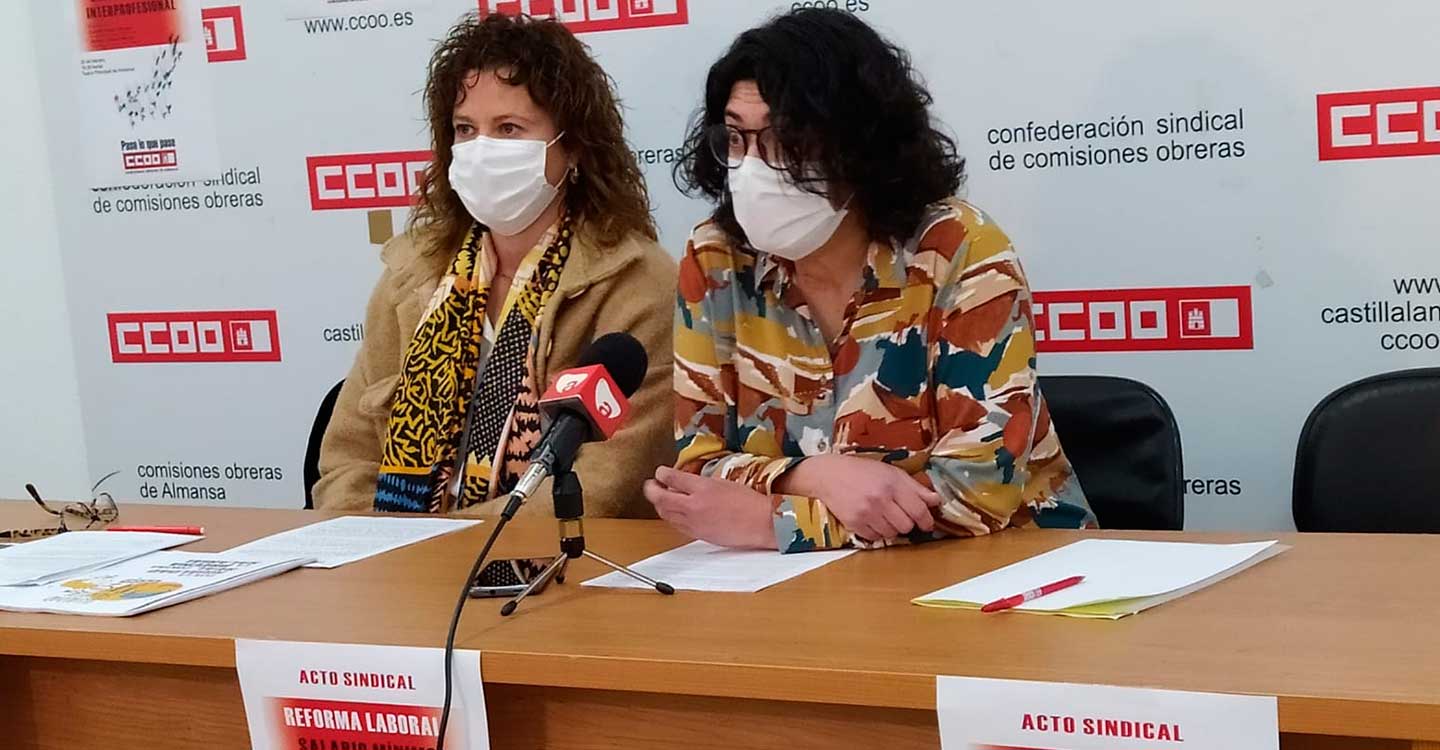 CCOO Albacete muestra su “compromiso permanente” en el día de la Igualdad Salarial para acabar con la desigualdad que sufren las mujeres en el ámbito laboral 