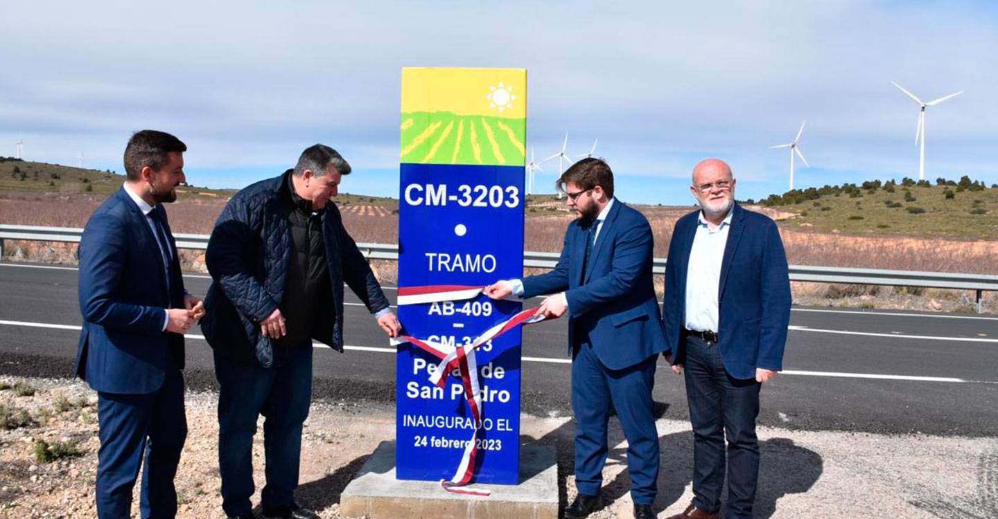 El Gobierno regional iniciará las obras de acondicionamiento de la carretera entre Nerpio y el límite con Murcia con una inversión de 5,1 millones de euros
