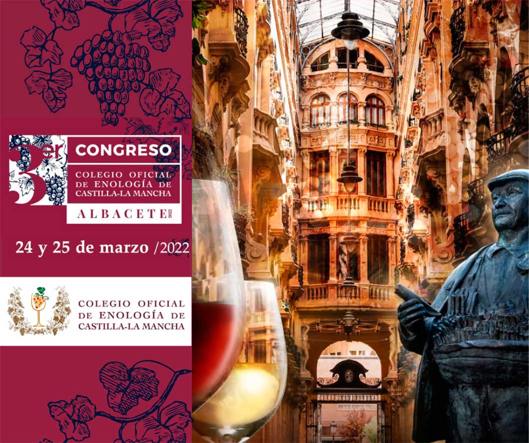 Albacete acogerá el III Congreso de Enólogos de Castilla-La Mancha los próximos 24 y 25 de marzo