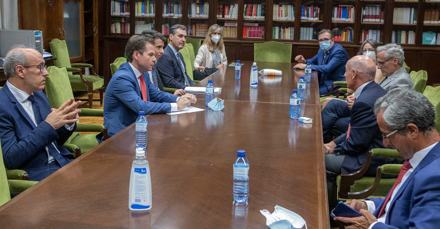 Altos cargos de Justicia visitan el nuevo edificio judicial de Albacete