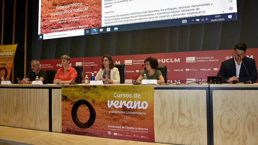 Un curso de verano de la UCLM promueve en Albacete la concienciación de una cosmética saludable