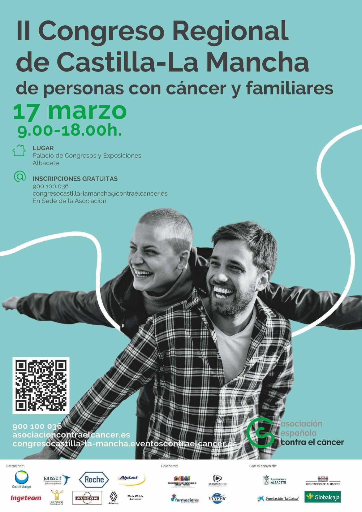 La Asociación Contra el Cáncer celebra el II Congreso de personas con cáncer y familiares en Castilla-La Mancha