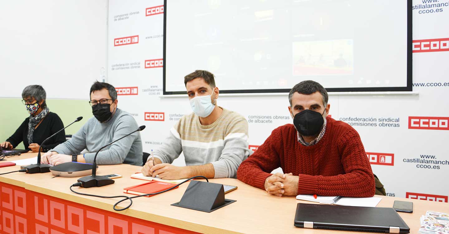 La Federación de Enseñanza de CCOO Albacete celebra una Asamblea con su afiliación para debatir el modelo de acceso a la función docente  