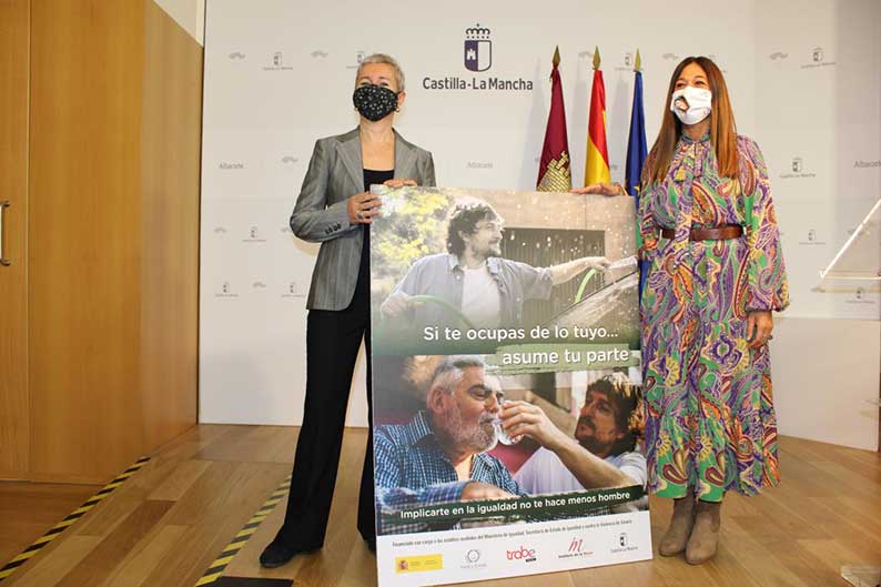 El Gobierno de Castilla-La Mancha apoya proyectos que fomentan la corresponsabilidad y el compromiso con la igualdad de los hombres  