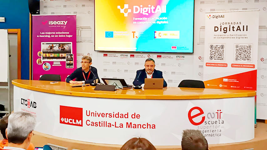 La UCLM celebra en Albacete las primeras jornadas DigitAll para la formación y certificación en competencias digitales