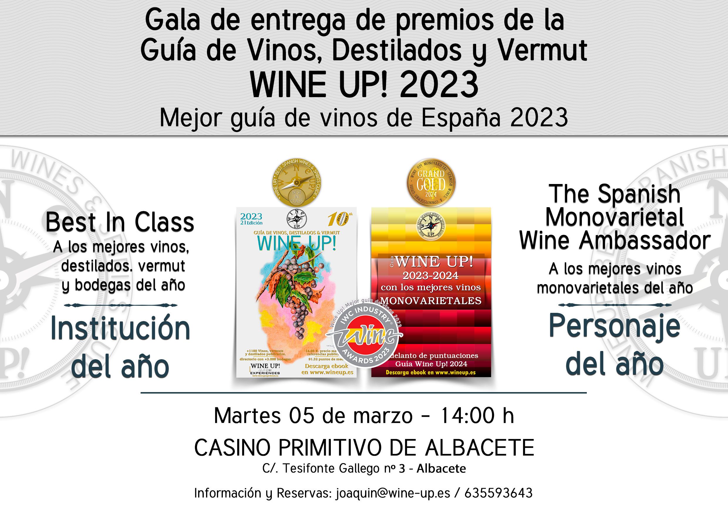La Unión Española de Catadores será reconocida como institución del año en el sector del vino de España