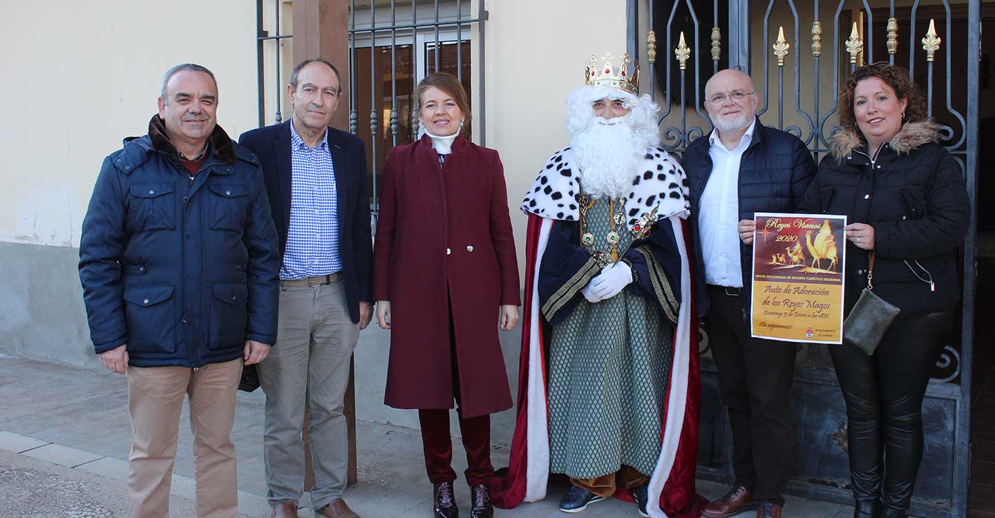 El Gobierno de Castilla-La Mancha felicita a Vianos en el primer año de la declaración de Interés Turístico Regional de su Auto de los Reyes Magos