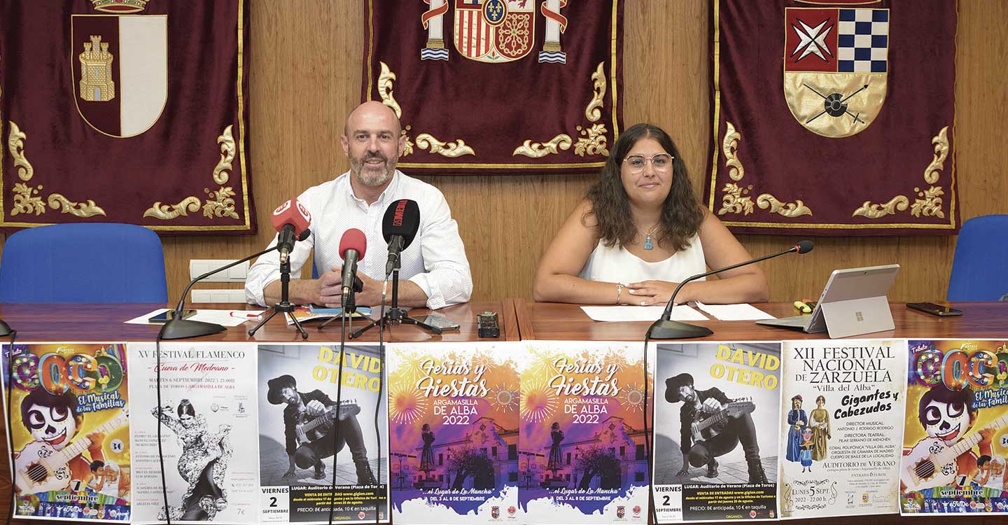 Un concierto de David Otero entre las principales novedades culturales de la Feria y Fiestas 2022