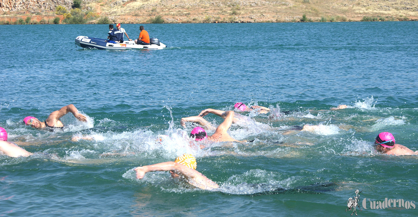 Celebrado el Segundo Campeonato de Castilla-La Mancha Open de Aguas Abiertas en el Pantano de Peñarroya