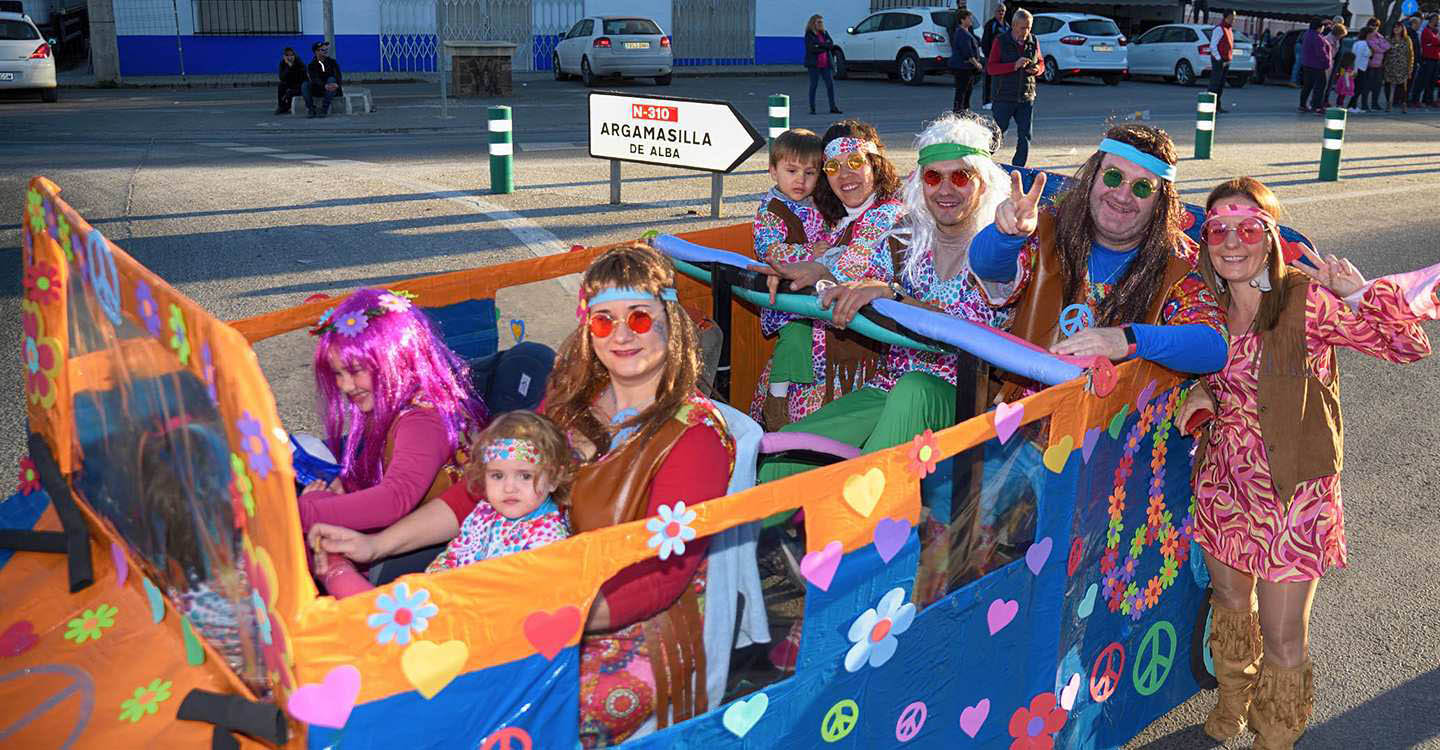 El Desfile de Comparsas Infantiles abre la actividad en la calle del Carnaval de Argamasilla de Alba