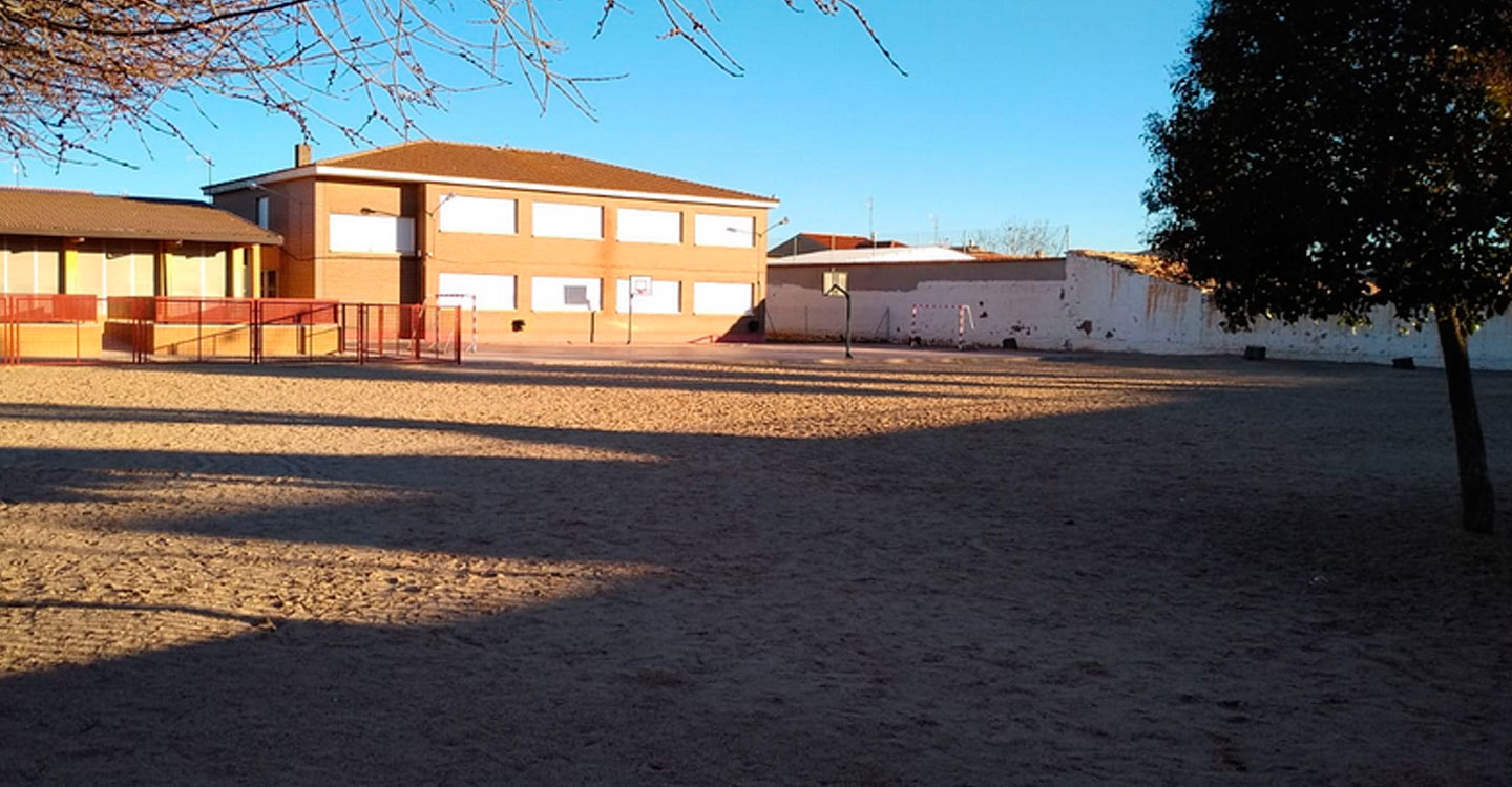 Nueva pista cubierta para el CEIP Hospitalillo