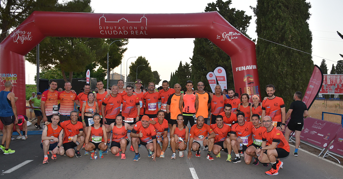 Gran participación de los Pieles Run en la 10k de Socuéllamos