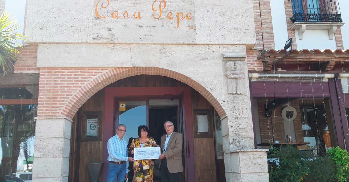 Restaurante Casa Pepe dona cerca de 1.500 euros al Banco de Alimentos de Ciudad Real