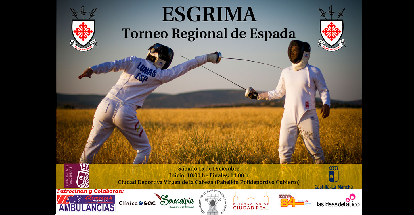 Valdepeñas se convierte este sábado en escenario del Torneo Regional de Esgrima