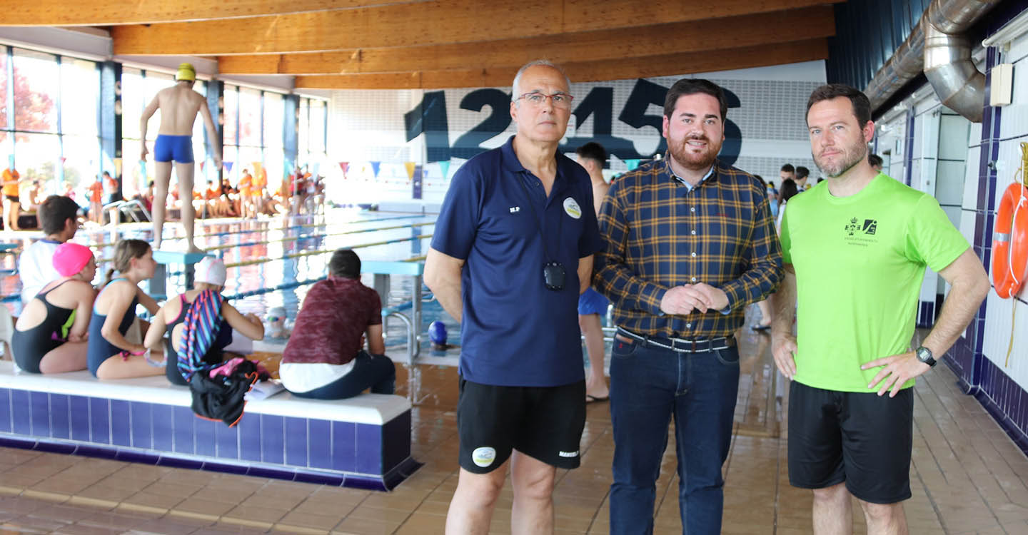 Manzanares fue sede de una competición provincial de natación de deporte base 