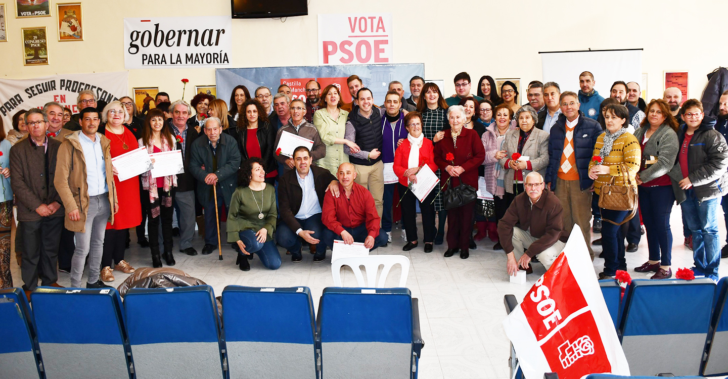 El PSOE de Herencia rinde un “merecido homenaje” a todos los hombres y mujeres que han contribuido a transformar el municipio