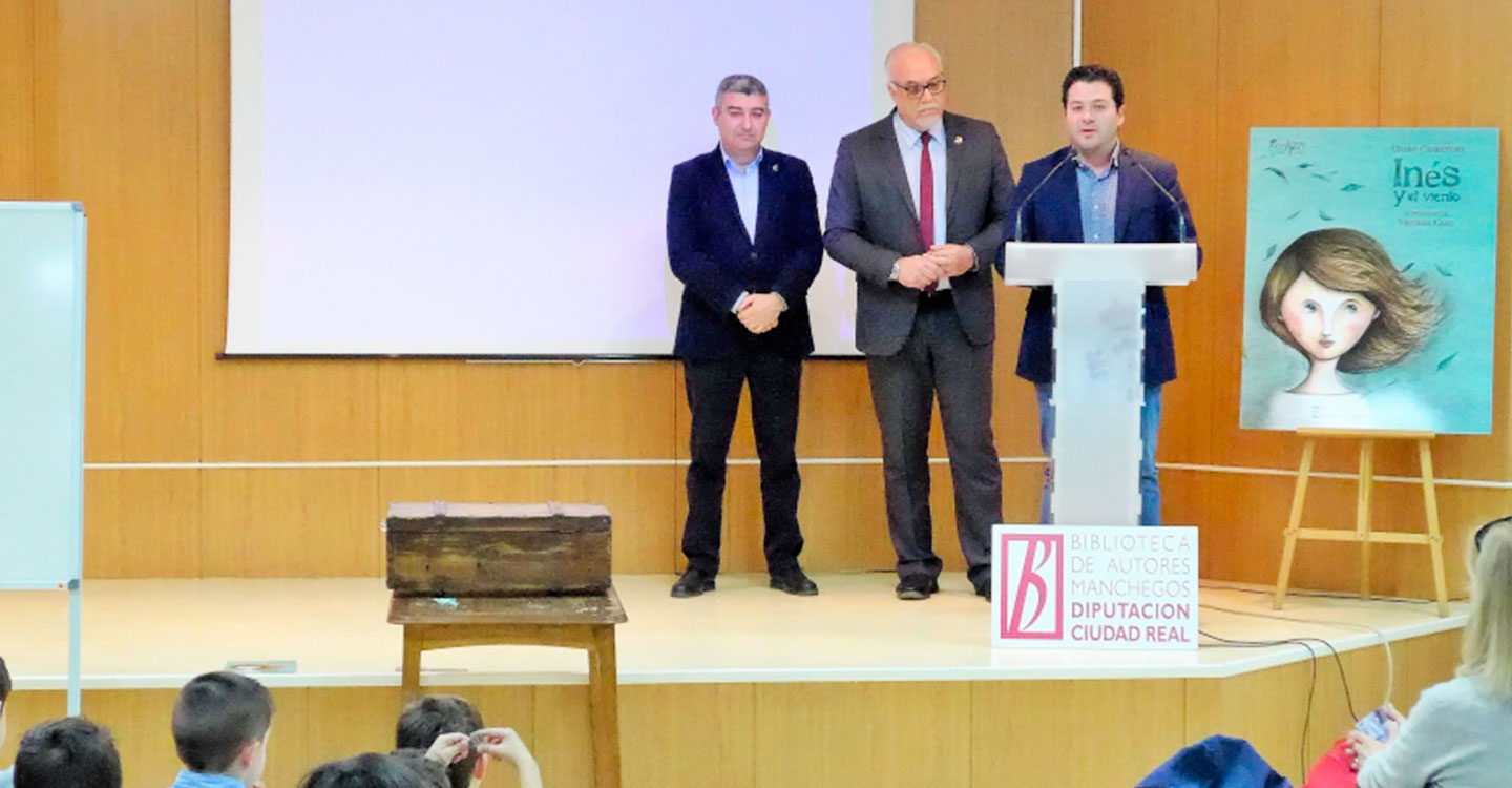  David Triguero presentó el libro infantil de la BAM “Inés y el viento” 