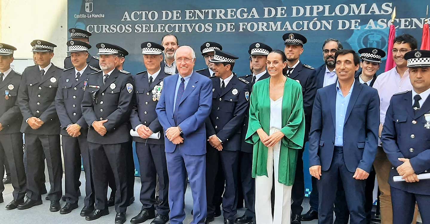 Los cursos del Gobierno regional facilitan los ascensos de 14 agentes de Puertollano, Ciudad Real, Miguelturra, La Solana, Tomelloso y Almagro