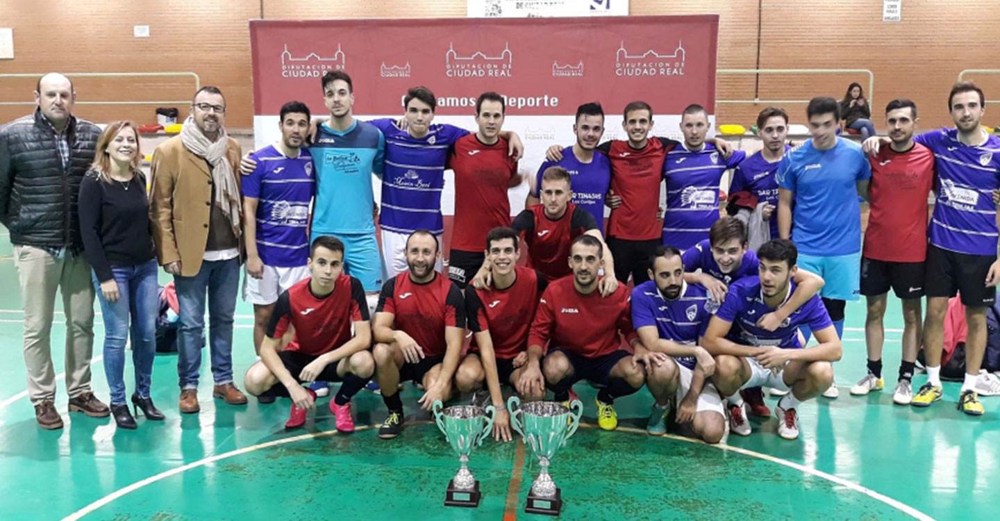  Los Cortijos se proclama campeón intercomarcal del Trofeo Diputación de fútbol-sala masculino 