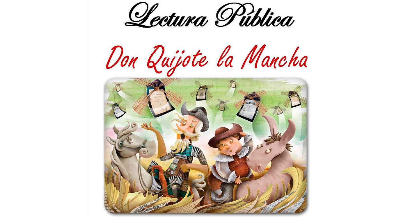 Amplia respuesta a la convocatoria de lectura pública de Don Quijote de la Mancha en Granátula, con unos 70 vídeos recogidos 