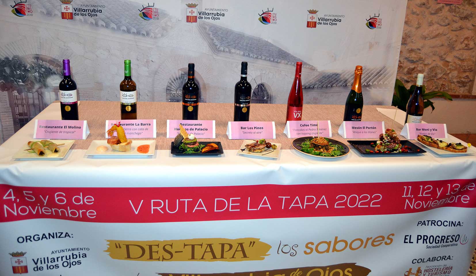 quinta ruta la Tapa en Villarrubia de los Ojos