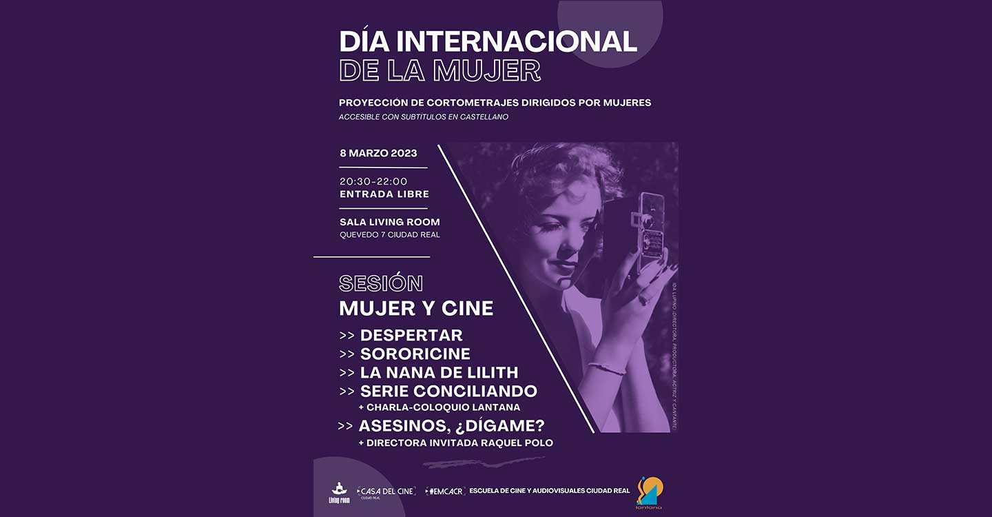 Casa del Cine y Asociación Lantana organizan el Especial 8M Sesión Mujer y Cine