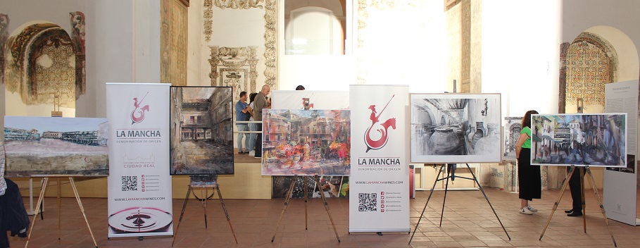Almagro acoge el IV Concurso de Pintura Rápida ‘Vinos de La Mancha’.