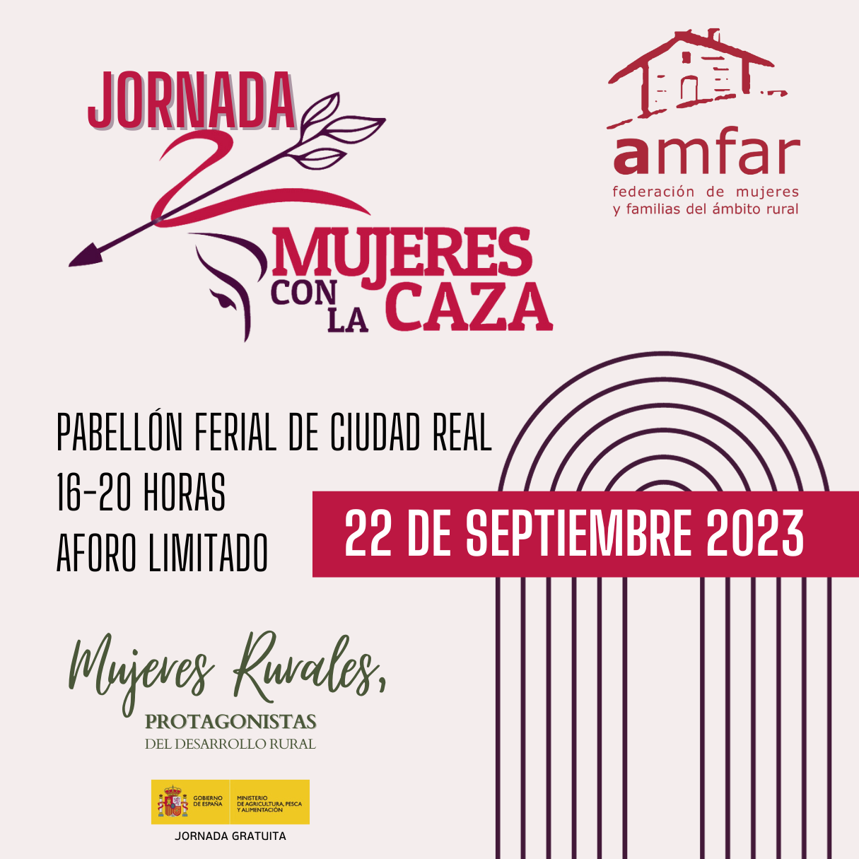 AMFAR abordará en FERCATUR el protagonismo de las mujeres en el mundo de la caza 