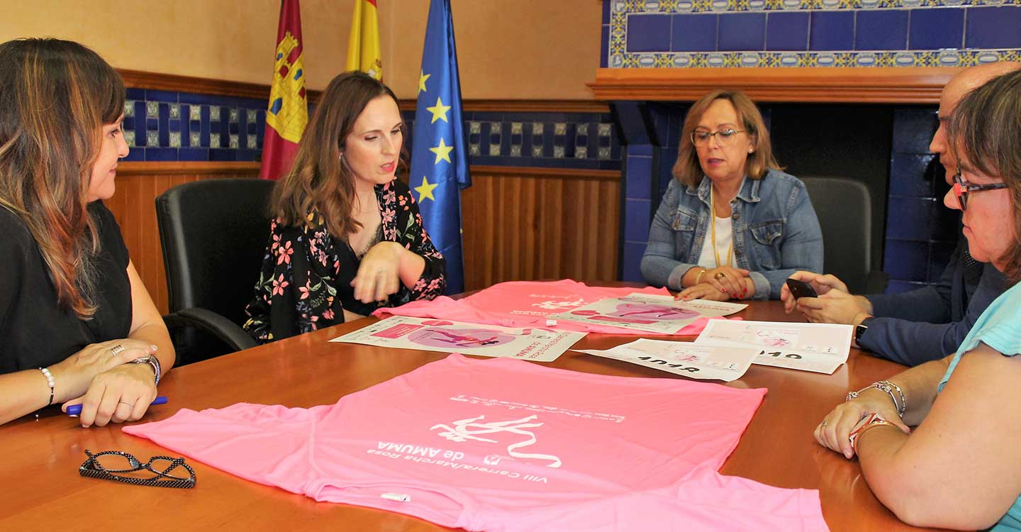 AMUMA recupera el carácter presencial para su Carrera Rosa que cuenta de nuevo con la plena colaboración del Gobierno de Castilla-La Mancha 