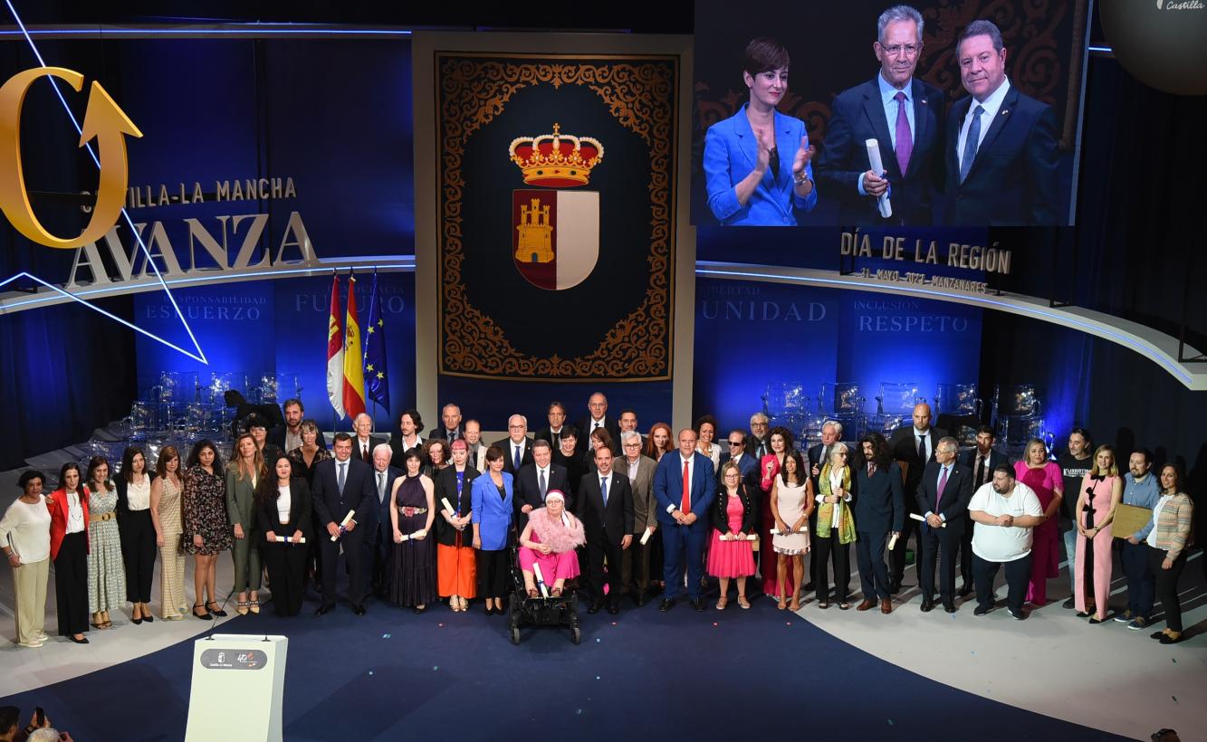 Ana Céspedes y Rafael de Lorenzo García resaltan su “orgullo” y “responsabilidad” por la Medalla de Oro de una tierra que “llevan dentro”