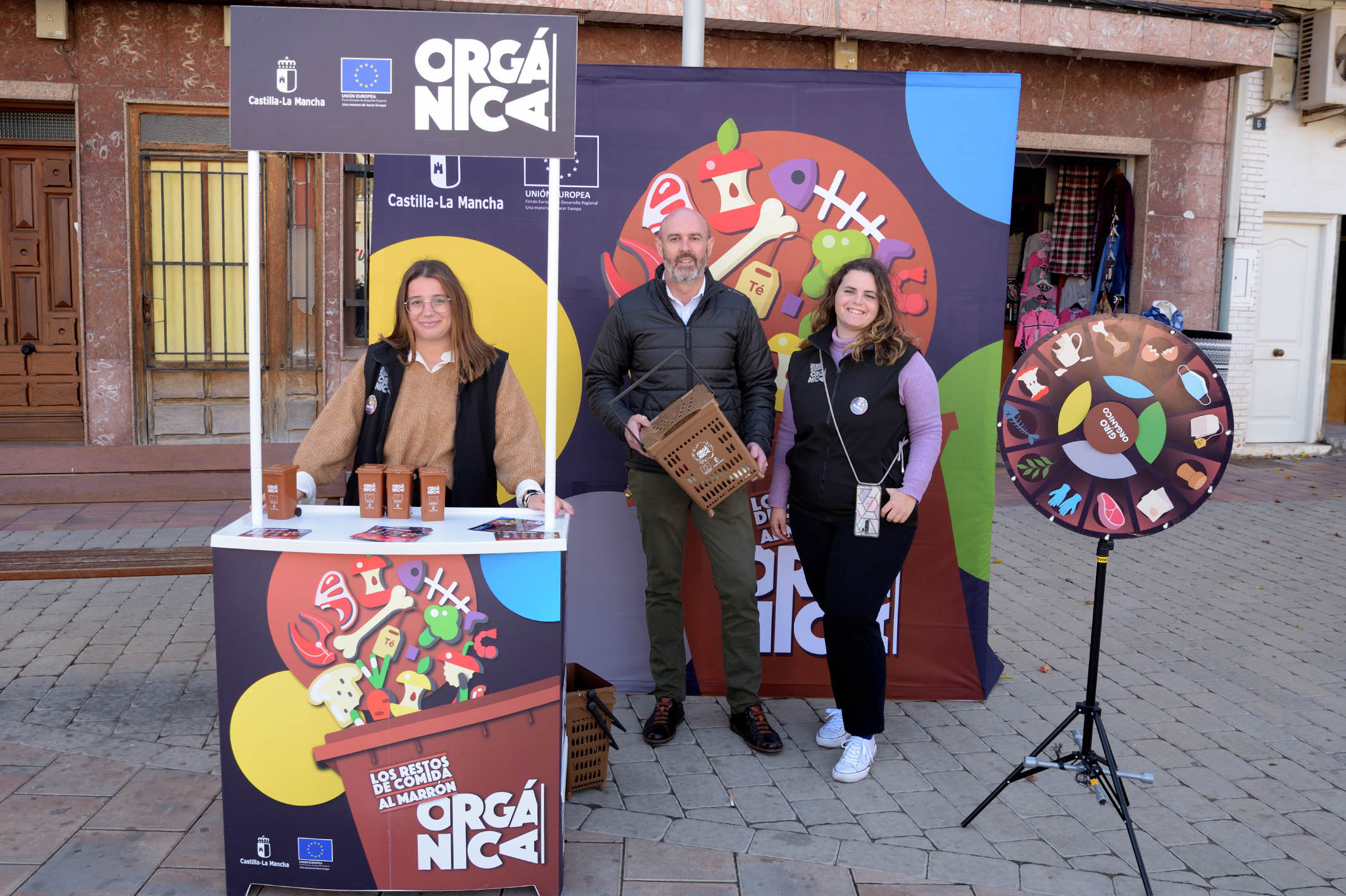 Argamasilla de Alba colabora en la campaña informativa regional: ‘¡Los restos de comida al marrón!’