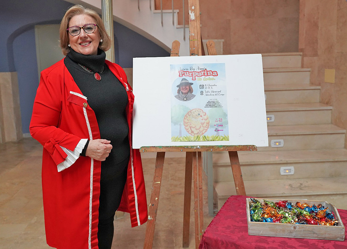 Encuentro literario con la escritora Aurora Rey Aragón, organizado por el Club de Lectura ‘La Cueva de Medrano’ de Argamasilla de Calatrava