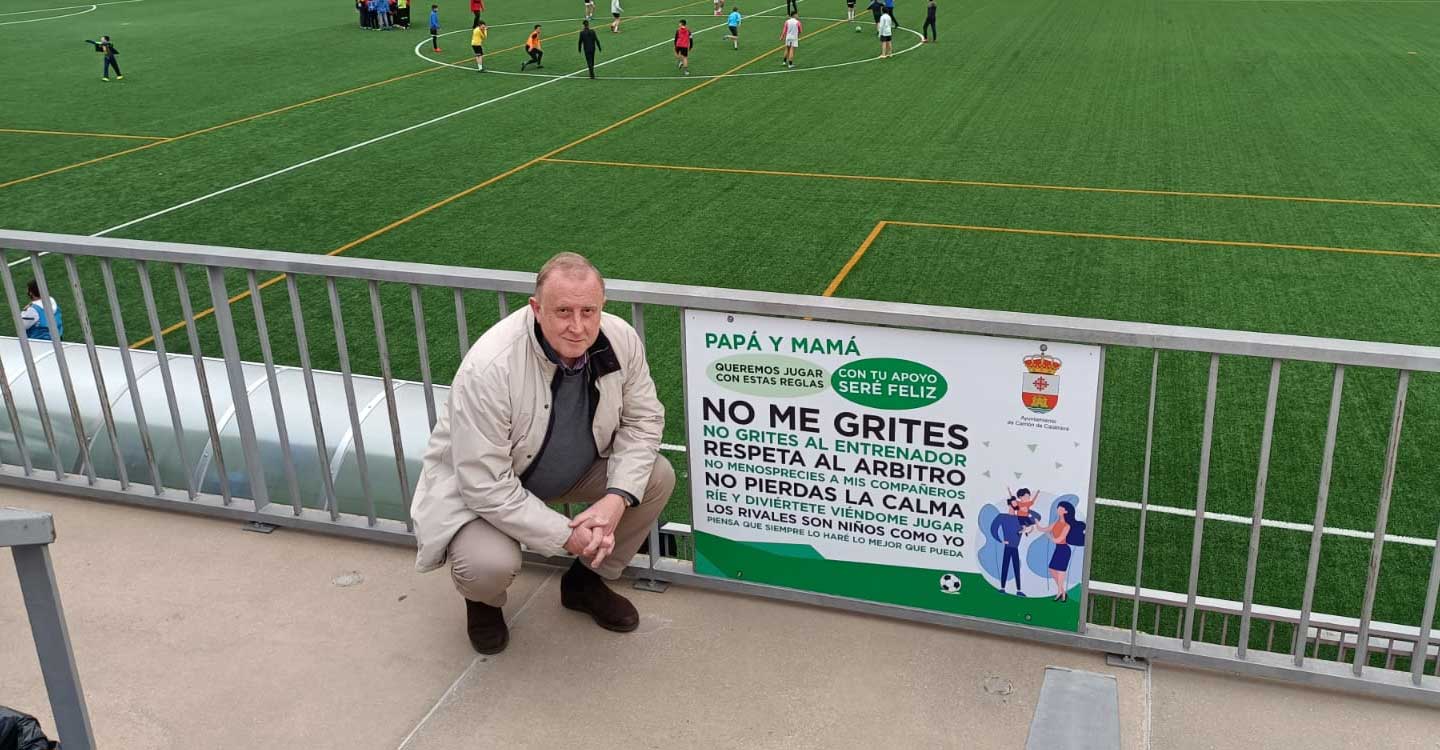 El Ayuntamiento de Carrión lanza una campaña para promover el respeto de padres y madres hacia sus hijos en competiciones deportivas