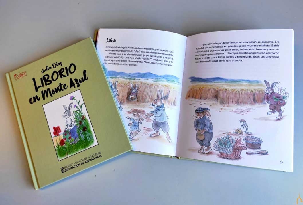 La Biblioteca de Autores Manchegos presenta el cuento infantil “Liborio en Monte Azul” 