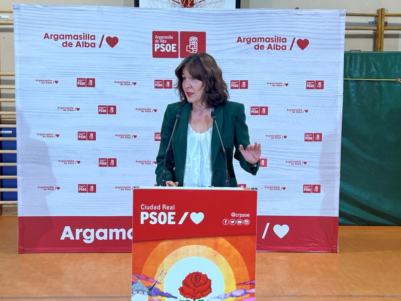 Blanca Fernández: “Estas elecciones no van de rojos, de verdes, de azules o de morados. Va de si avanza o no Castilla-La Mancha”