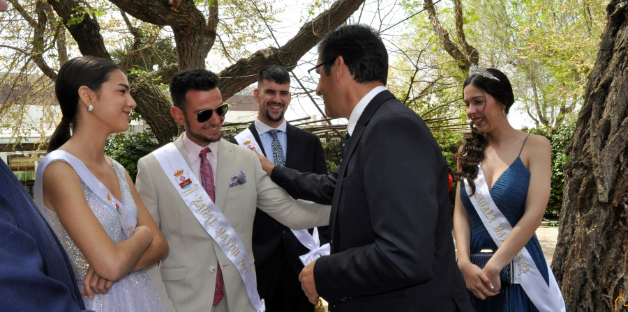  Caballero resalta en las fiestas en honor la virgen de la Encarnación cómo ha progresado Carrión de Calatrava en el presente mandato 