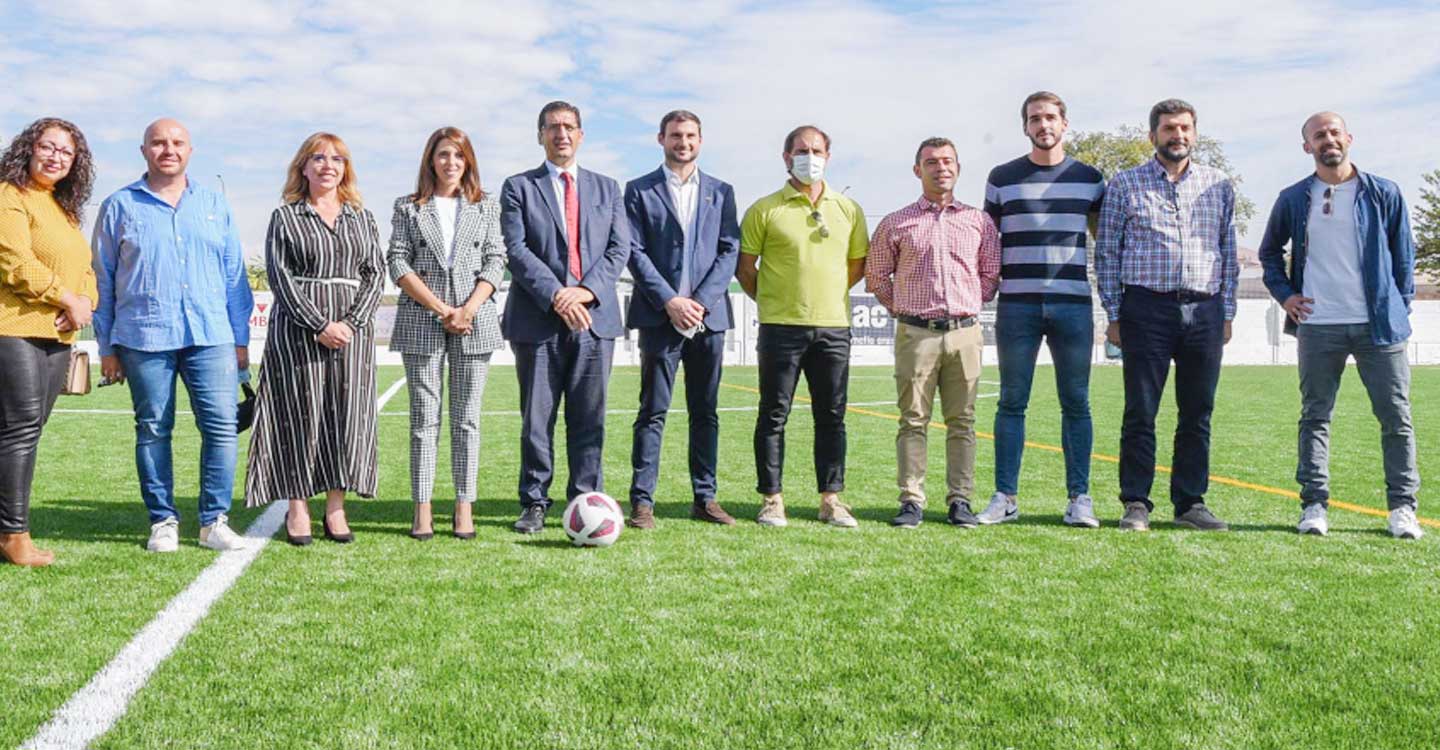  El campo de fútbol de Villarta de San Juan reabre sus puertas con “unas instalaciones modernas y de calidad” 