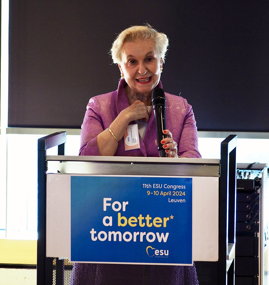 Carmen Quintanilla renueva su cargo como vicepresidenta de la Unión Europea de Mayores del Partido Popular Europeo 