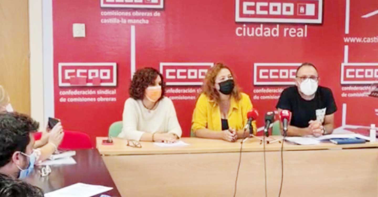 CCOO exige contratos dignos para 610 laborales que trabajan en precario en la Enseñanza Pública de CLM atendiendo al alumnado más vulnerable