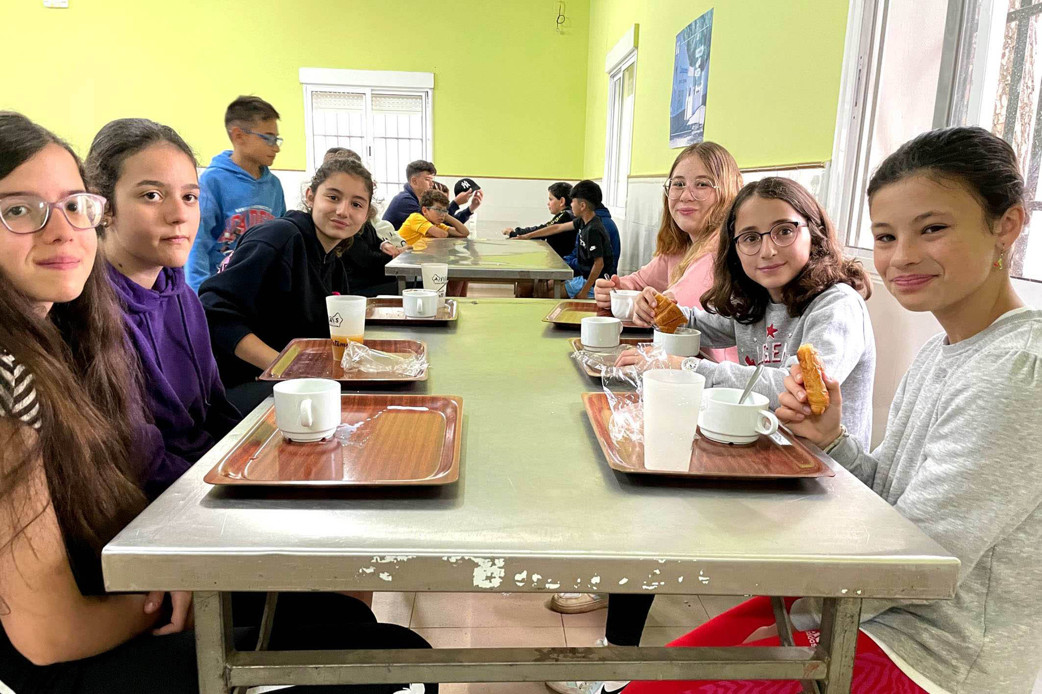 Los centros educativos de Argamasilla de Alba participan en unas jornadas de convivencia en el Campamento Retama