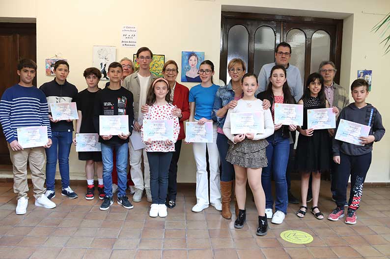 El certamen de pintura escolar 'Jóvenes artistas de Manzanares' 2023 ya tiene ganadores