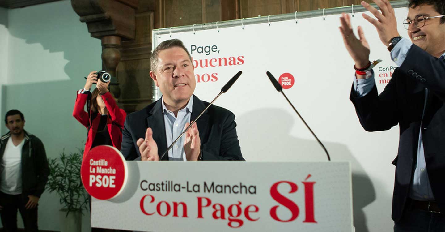 García-Page hace un llamamiento al voto “útil y responsable” ejercido “con corazón y cabeza, y no desde las entrañas”