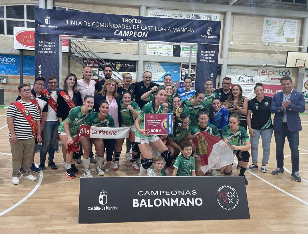 El Club Balonmano Bolaños se proclama vencedor en la final del Trofeo de la Junta de Comunidades