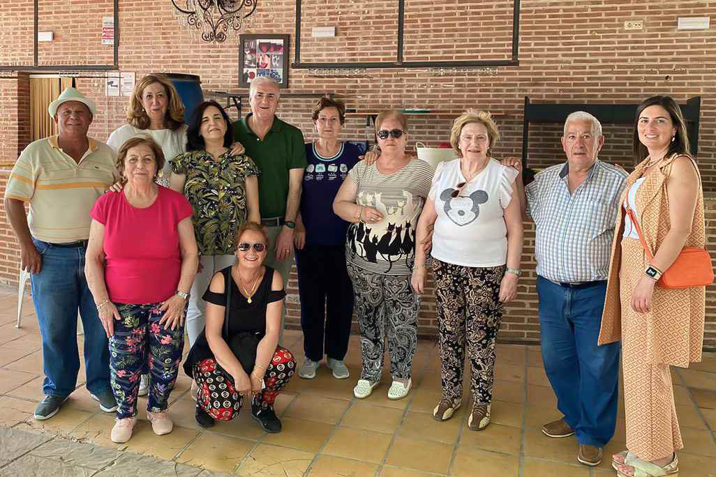 Comida mayores almodóvar del Campo