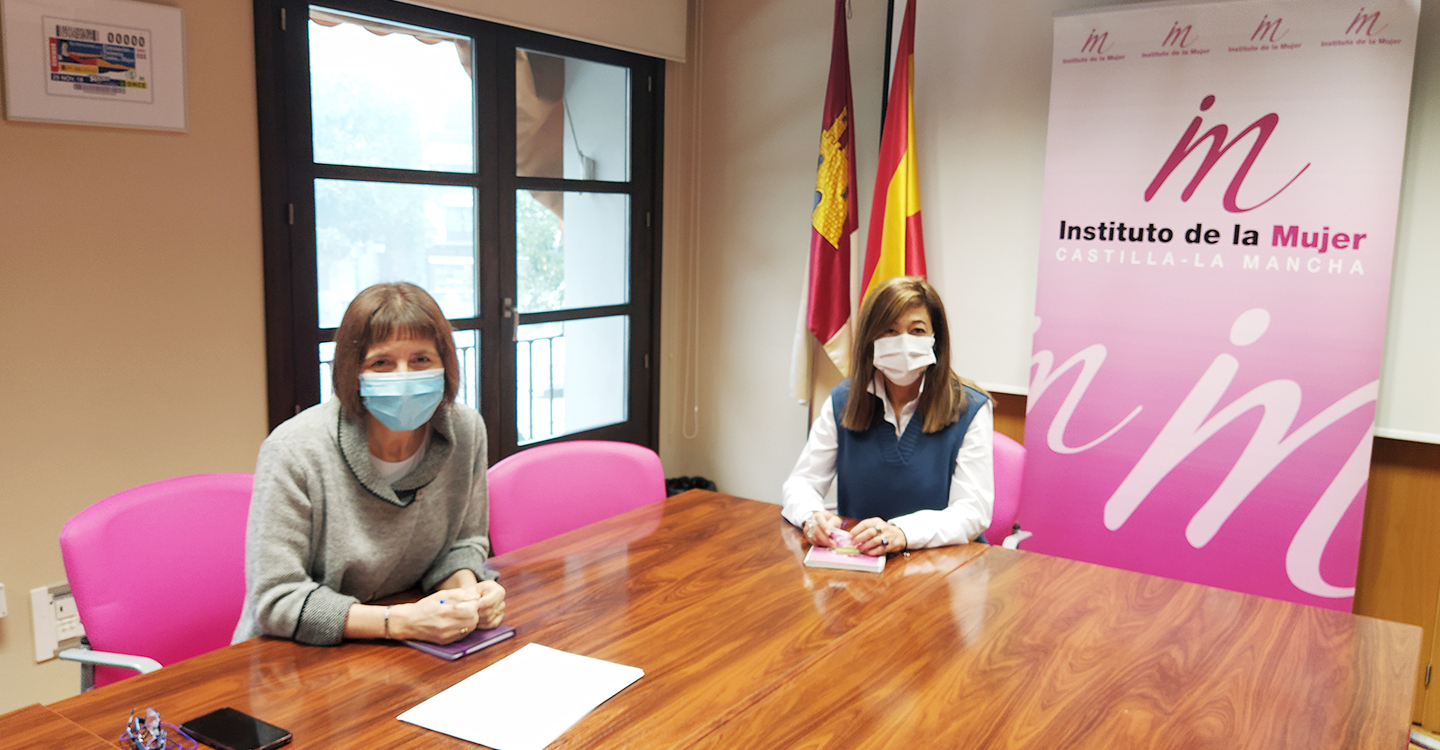 Consuelo García valora la estrecha colaboración entre la Unidad de Coordinación contra la Violencia sobre la Mujer de Castilla-La Mancha y el Instituto de la Mujer de Castilla-La Mancha 