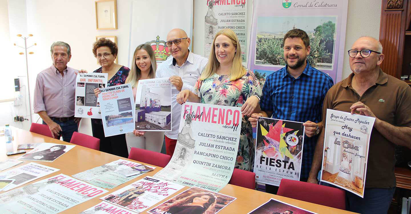 Corral de Calatrava celebra su XLI edición de la Semana Cultural con un variado programa de actividades 