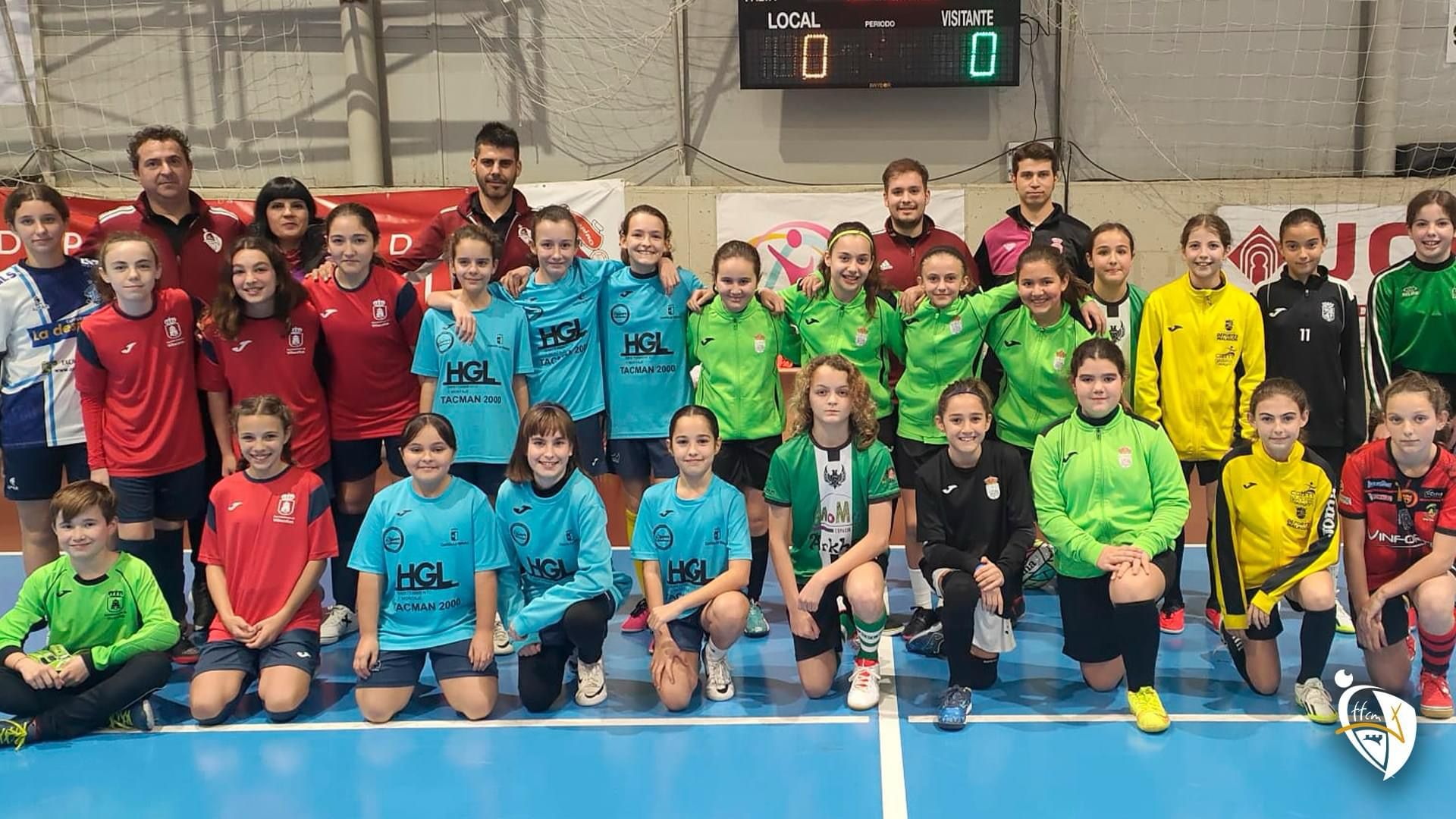 Corral de Calatrava será primera parada en la preparación de la Selección Sub 12 de fútbol sala femenino